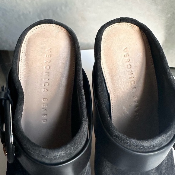 🌸VERÓNICA BEARD🌸 Womens Dacey Suede Slip On Clogs Size: 5M - Picture 13 of 15